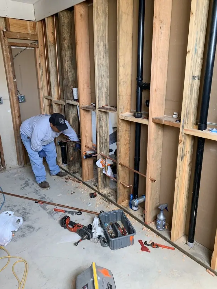 Commercial rough-in plumbing for Gas Line Repair in Town Commons